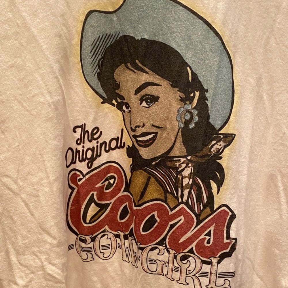 The Original Coors Cowgirl Tee Shirt